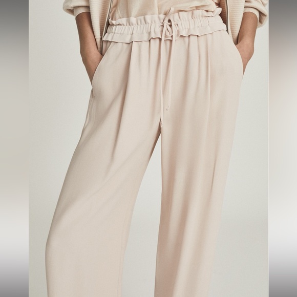 Reiss Blush Rays Pull On Trousers - Picture 2 of 7